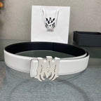AURAmiri MA QUAD LEATHER 4CM BELT
