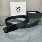 AURAmiri MA QUAD LEATHER 4CM BELT