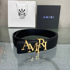 AURAmiri MA QUAD LEATHER 4CM BELT